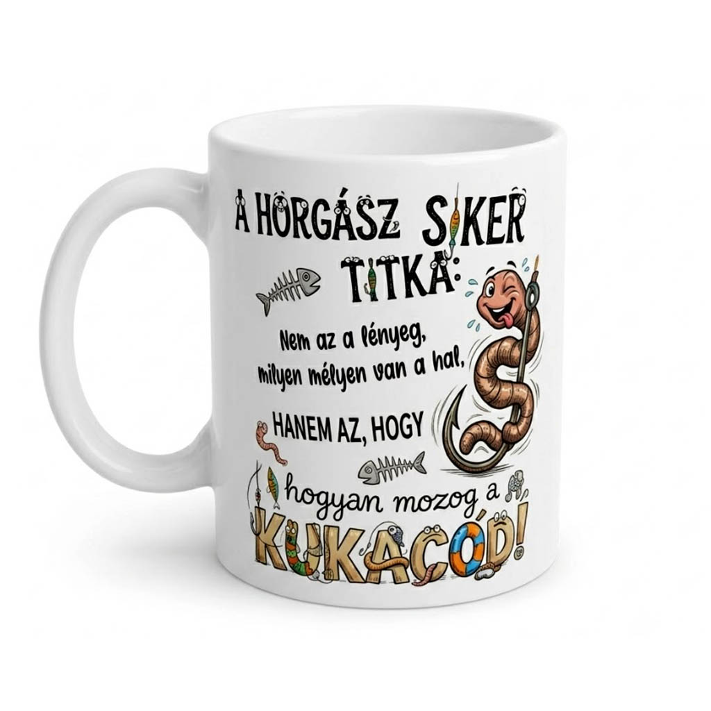 A Horgász Siker Titka Bögre 2